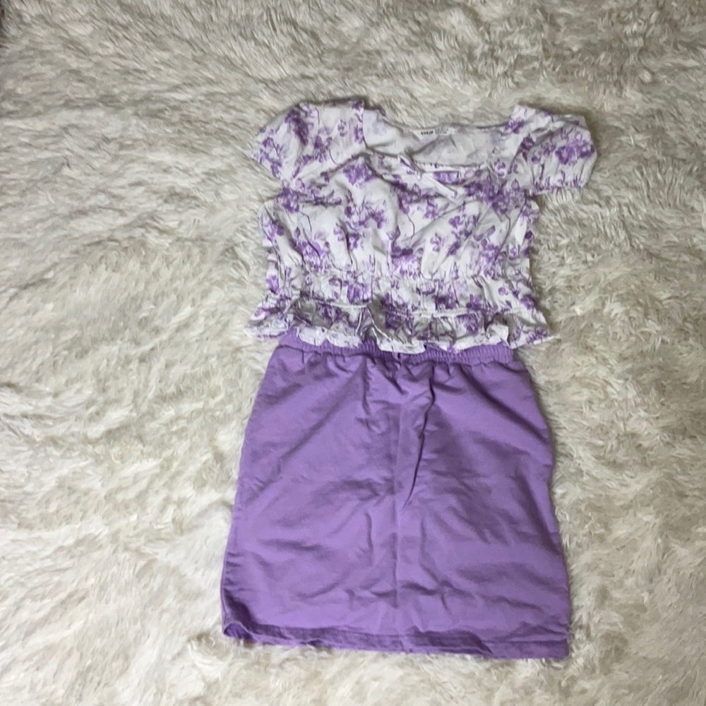 SHEIN Girls Flower Set